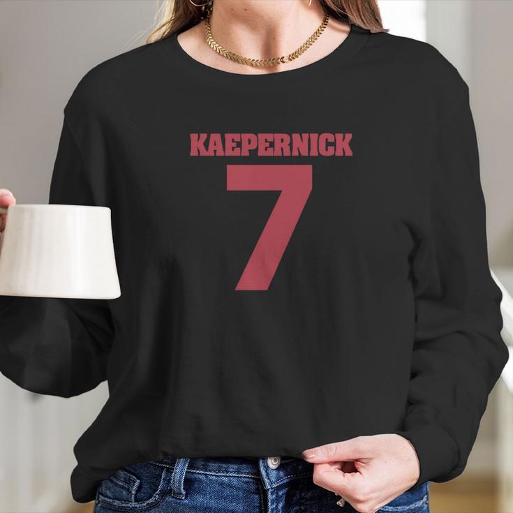 Kaepernick Tshirt Shirt Long Sleeve T-Shirt Gifts for Her