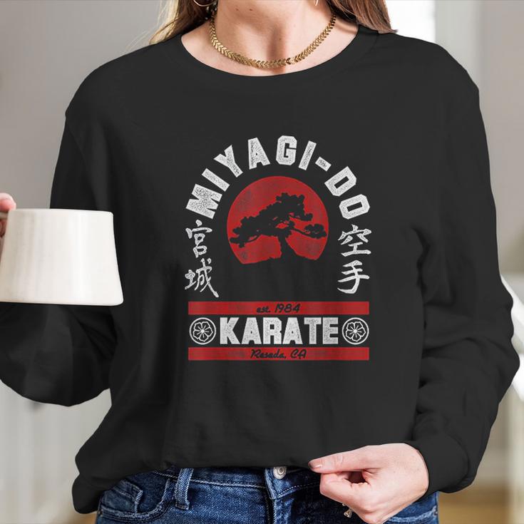 The Karate Kid Miyagi-Do Fight Long Sleeve T-Shirt Gifts for Her