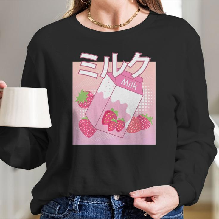 Kawaii Pastel Goth Japanese Fashion Soft Grunge Clothing Long Sleeve T-Shirt Gifts for Her