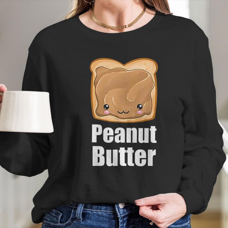 Kawaii Peanut Butter Jelly Pb&J Halloween Matching Bff Long Sleeve T-Shirt Gifts for Her