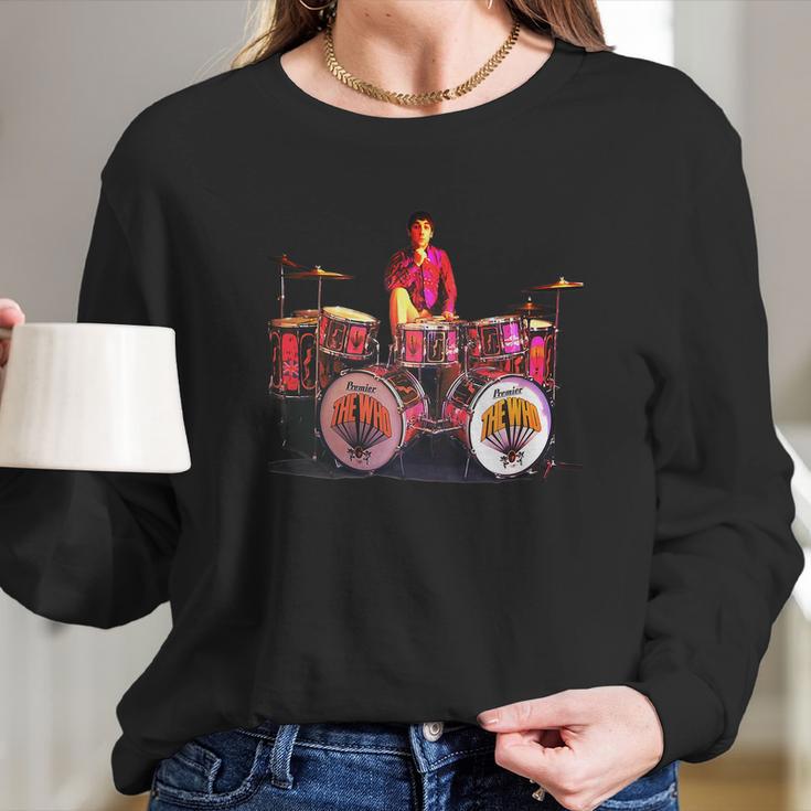 The Who Keith Moon Long Sleeve T-Shirt Gifts for Her