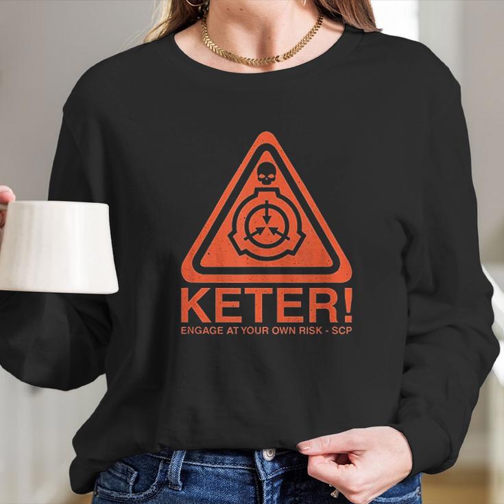 Keter Classification Scp Foundation Secure Contain Protect Long Sleeve T-Shirt Gifts for Her