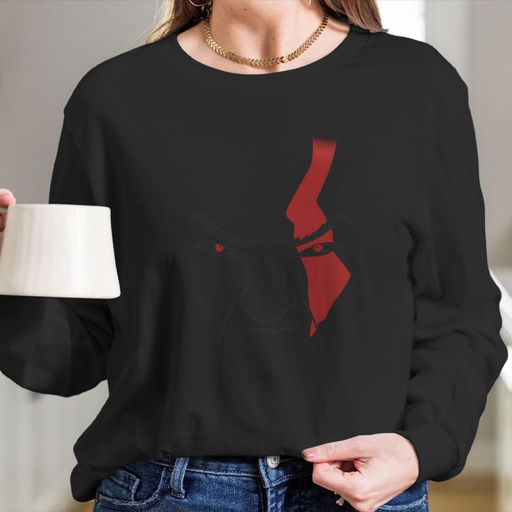 Kratos Head T-Shirt Long Sleeve T-Shirt Gifts for Her