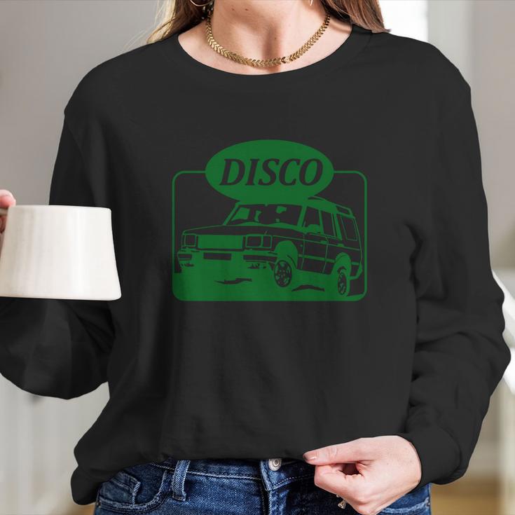 Land Rover Discovery Illustration Long Sleeve T-Shirt Gifts for Her