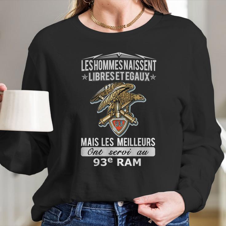 Les Meilleurs Ont Servi Au 93E Ram Long Sleeve T-Shirt Gifts for Her