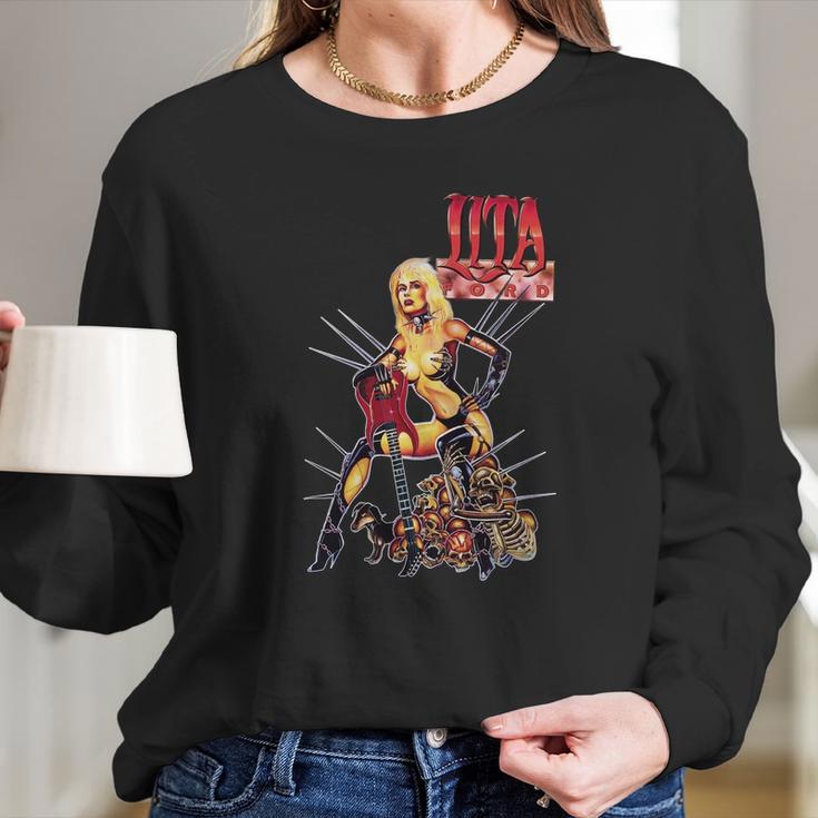 Lita Ford Long Sleeve T-Shirt Gifts for Her