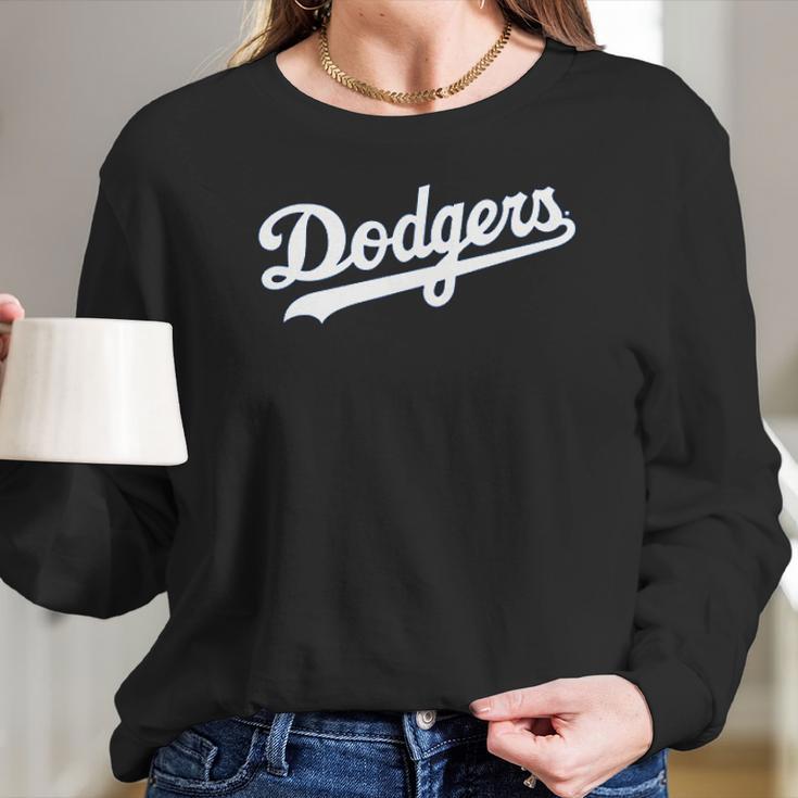 Los Angeles Dodgers Long Sleeve T-Shirt Gifts for Her