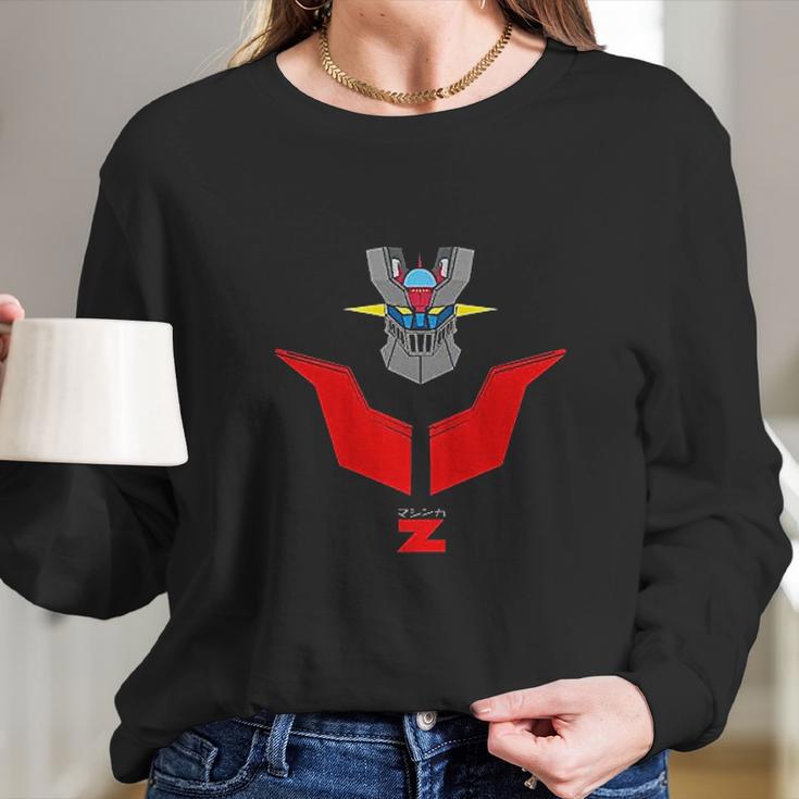 Luisa Mens Mazinger Z Cotton Long Sleeve T-Shirt Gifts for Her