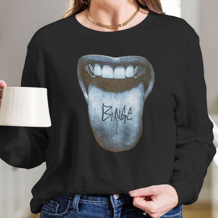 Machine Gun Kelly Binge Long Sleeve T-Shirt Gifts for Her