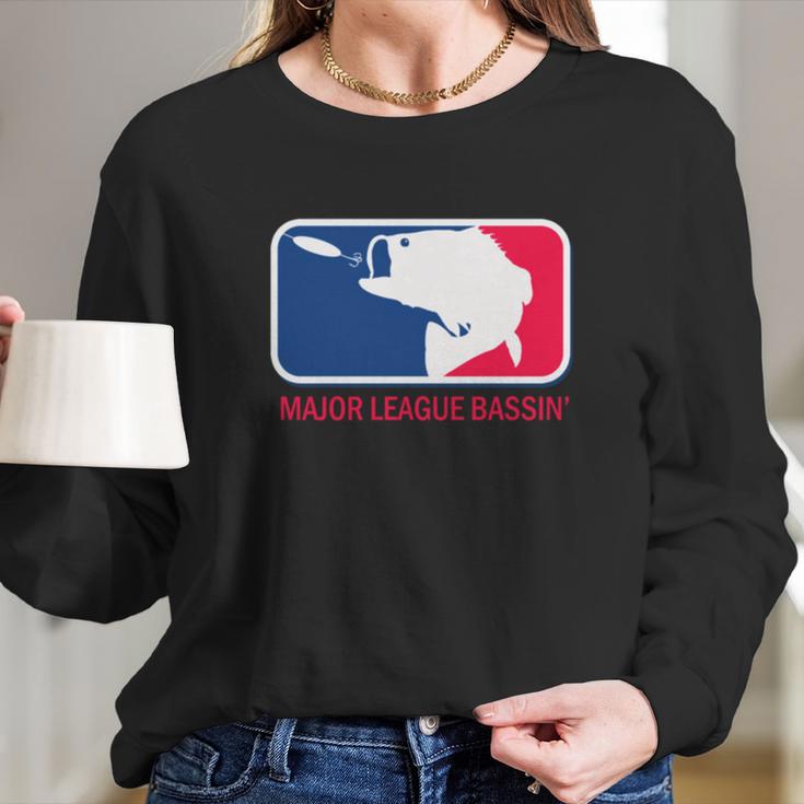 Major League Bass T-Shirt Long Sleeve T-Shirt Gifts for Her