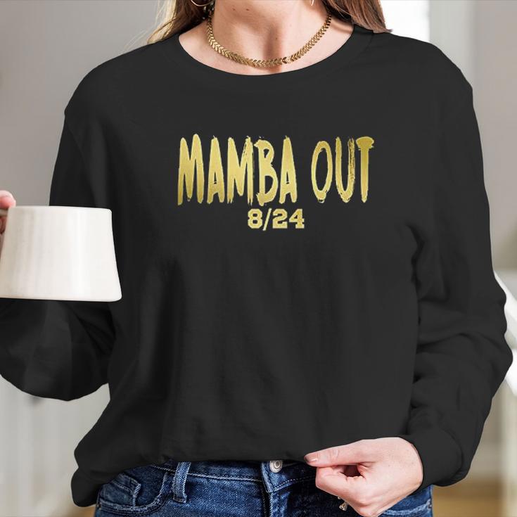 Mamba Out Long Sleeve T-Shirt Gifts for Her