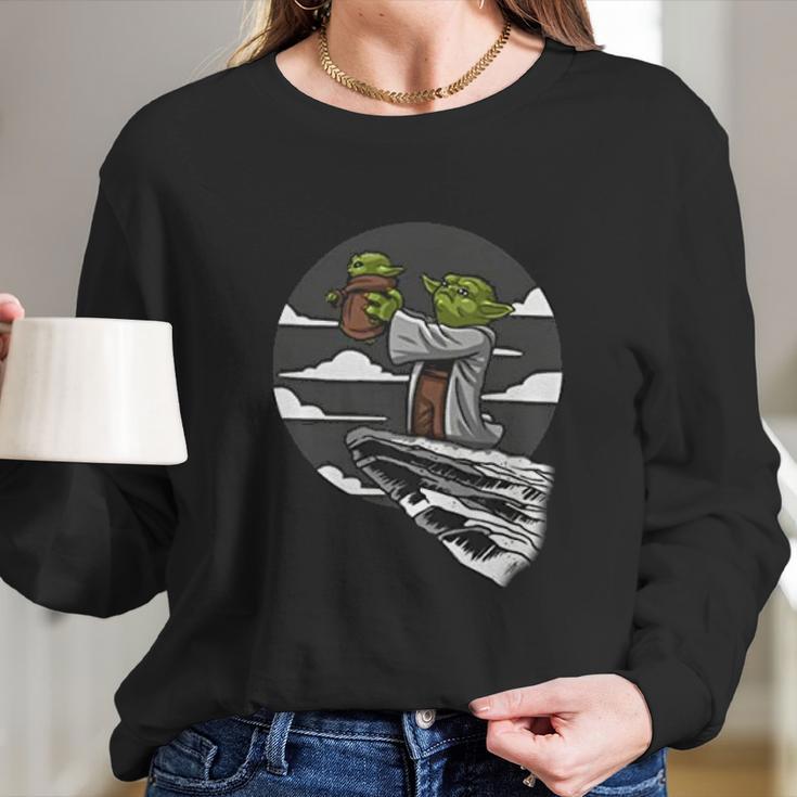 The Mandalorian Best Gift Long Sleeve T-Shirt Gifts for Her