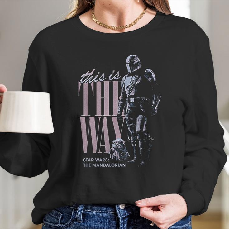 The Mandalorian The Child This Is The Way Long Sleeve T-Shirt Gifts for Her