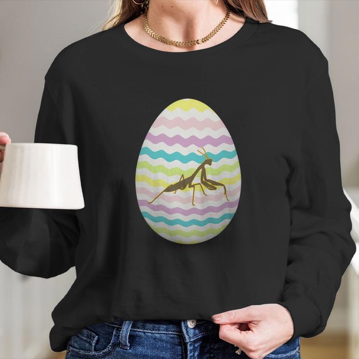 Mantis Easter Eggs Long Sleeve T-Shirt Gifts for Her