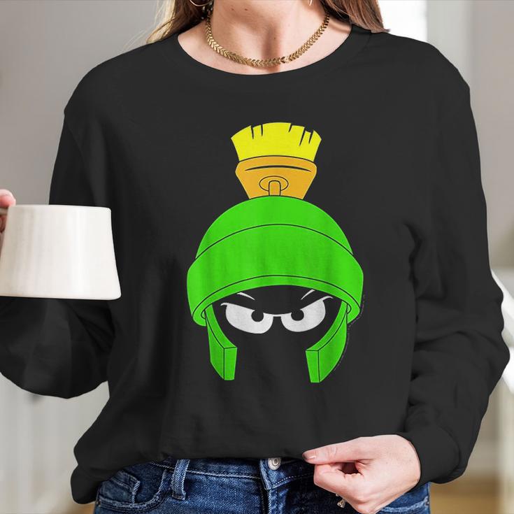 The Martian Dark Big Face Long Sleeve T-Shirt Gifts for Her