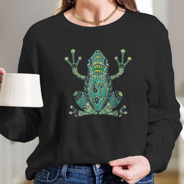 Maverick Infanta Inspirational Frog Long Sleeve T-Shirt Gifts for Her