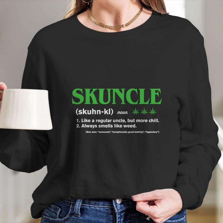 Mens Skuncle Definition - Funny Gift Marijuana Weed Fun Uncle ShirtShirt Hoodie Long Sleeve T-Shirt Gifts for Her