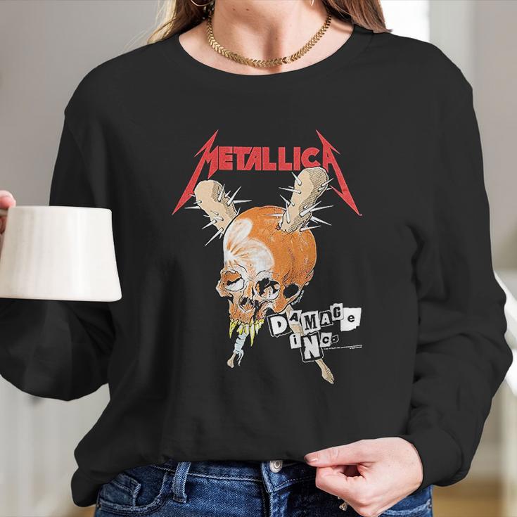 Metallica Damage Inc Tour Long Sleeve T-Shirt Gifts for Her