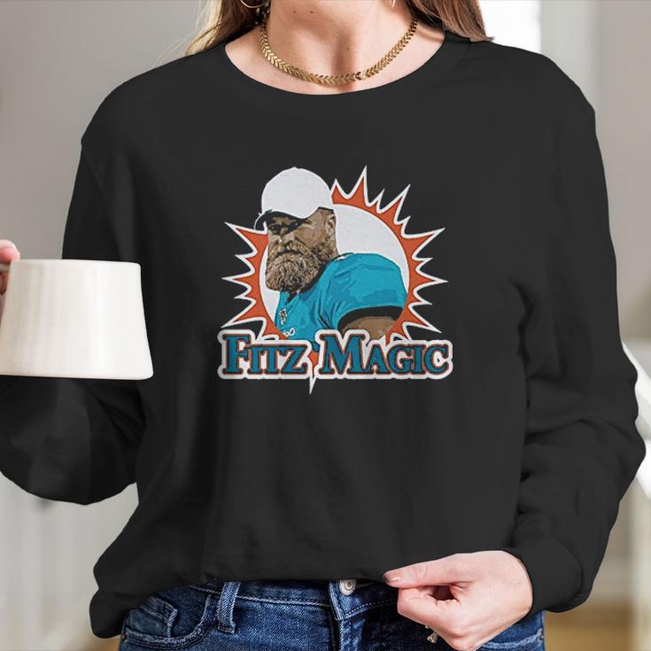 Miami Ryan Fitzpatrick Fans Fitzmagic Long Sleeve T-Shirt Gifts for Her