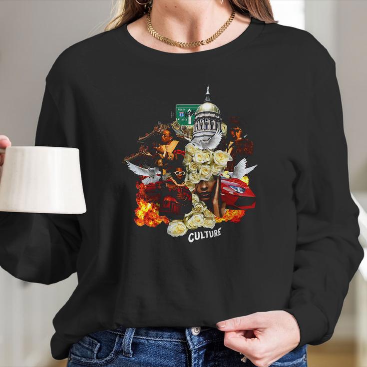 Migos Culture T-Shirt Long Sleeve T-Shirt Gifts for Her