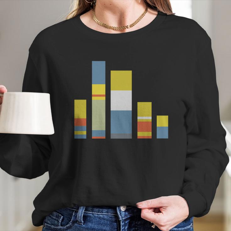 Minimalist Simpsons T-Shirt Long Sleeve T-Shirt Gifts for Her