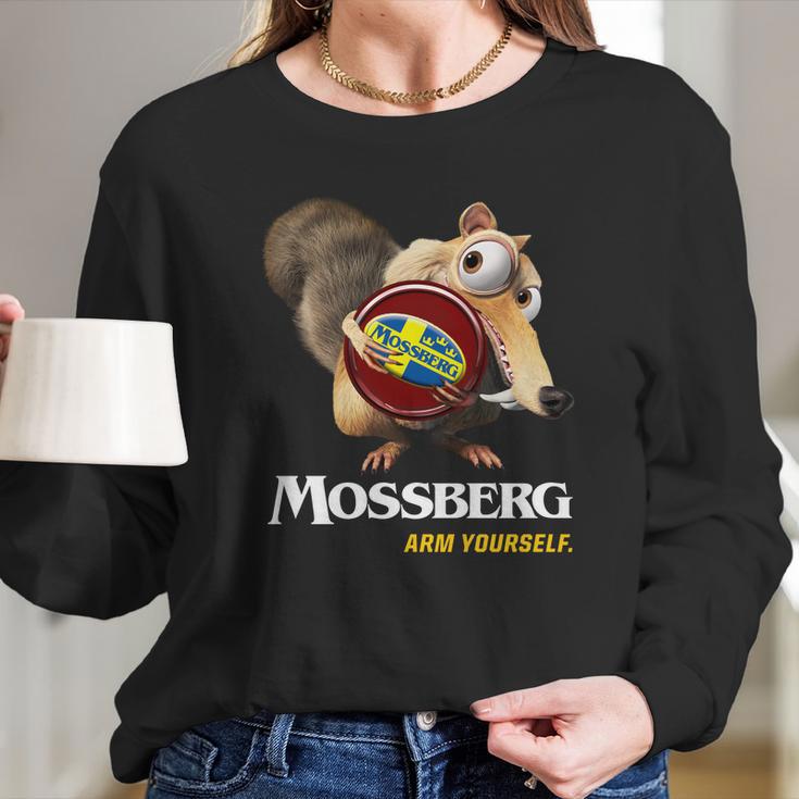 Mossberg Arm Yourself Long Sleeve T-Shirt Gifts for Her