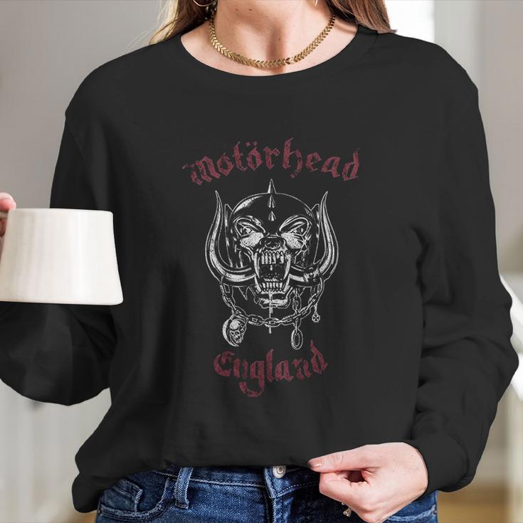 Motorhead Heavy Metal Long Sleeve T-Shirt Gifts for Her