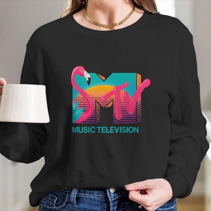 Mtv Music Television Long Sleeve T-Shirt Gifts for Her