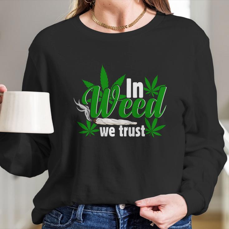 I N W E E D W ER U S T Long Sleeve T-Shirt Gifts for Her