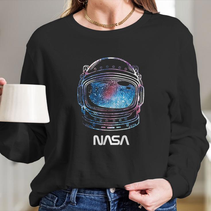 Nasa Galaxy Long Sleeve T-Shirt Gifts for Her