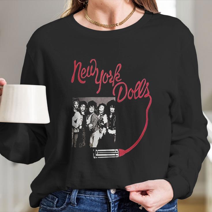 New York Dolls Man Long Sleeve T-Shirt Gifts for Her