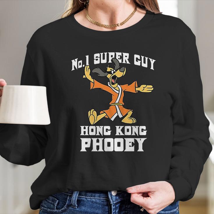 No 1 Super Guy Hong Kong Phooey Long Sleeve T-Shirt Gifts for Her