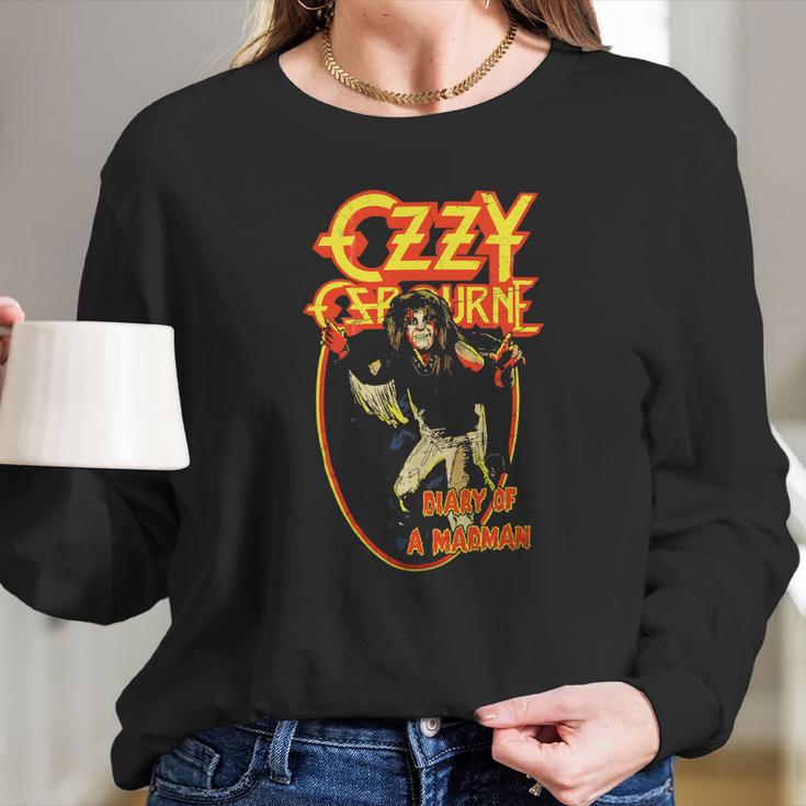 Ozzy Ozbourne A Madman Long Sleeve T-Shirt Gifts for Her