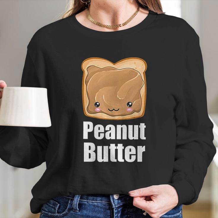 Peanut Butter And Jelly Best Friend Halloween Long Sleeve T-Shirt Gifts for Her