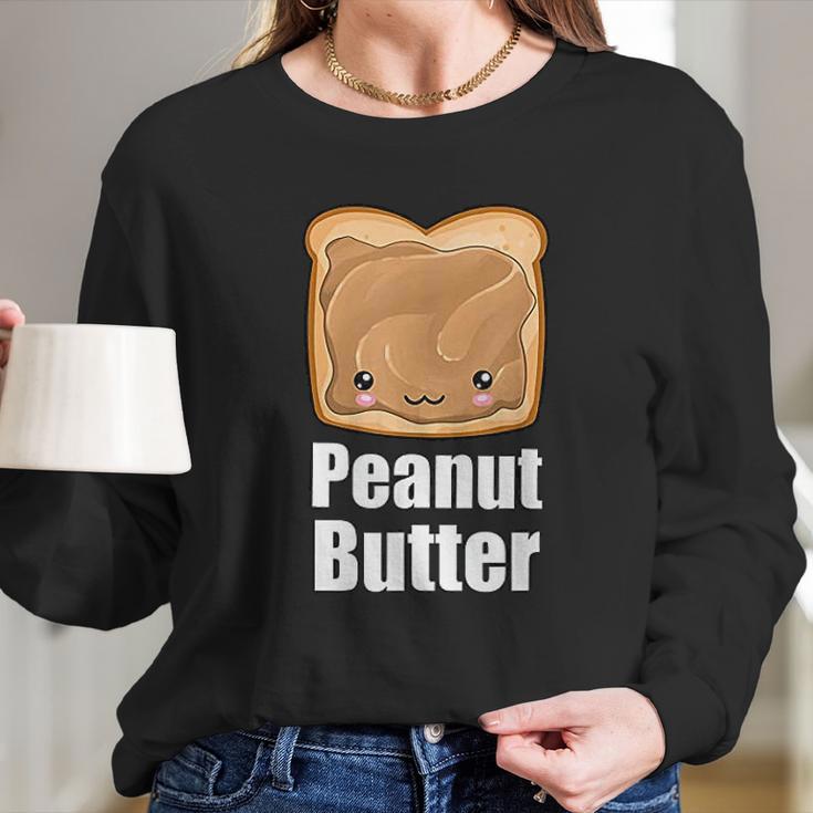 Peanut Butter Jelly Pb&J Halloween Matching Bff Long Sleeve T-Shirt Gifts for Her