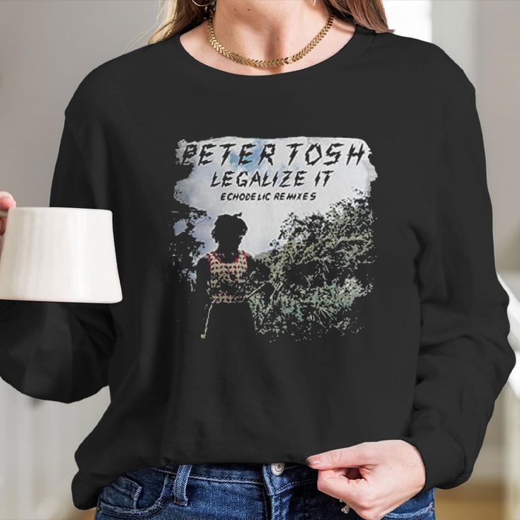 Peter Tosh Stylish Long Sleeve T-Shirt Gifts for Her