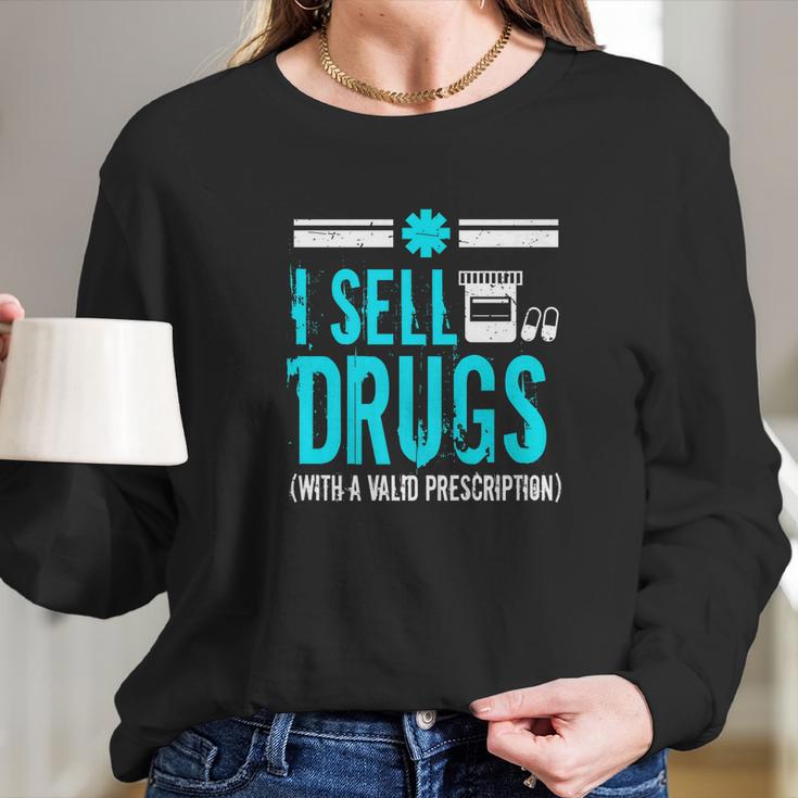 Pharmd Pharmacist Pharmacy Tech Funny Student Gift Long Sleeve T-Shirt Gifts for Her