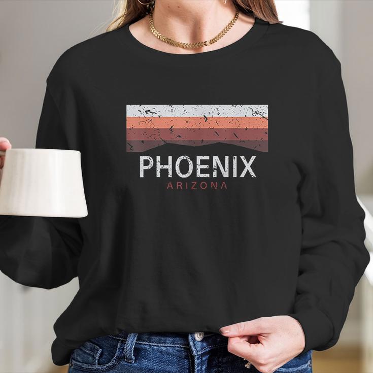 Phoenix Arizona Mountains Long Sleeve T-Shirt Gifts for Her