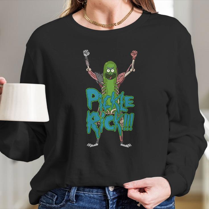 Pickle Funny Rick T-Shirt- Long Sleeve T-Shirt Gifts for Her