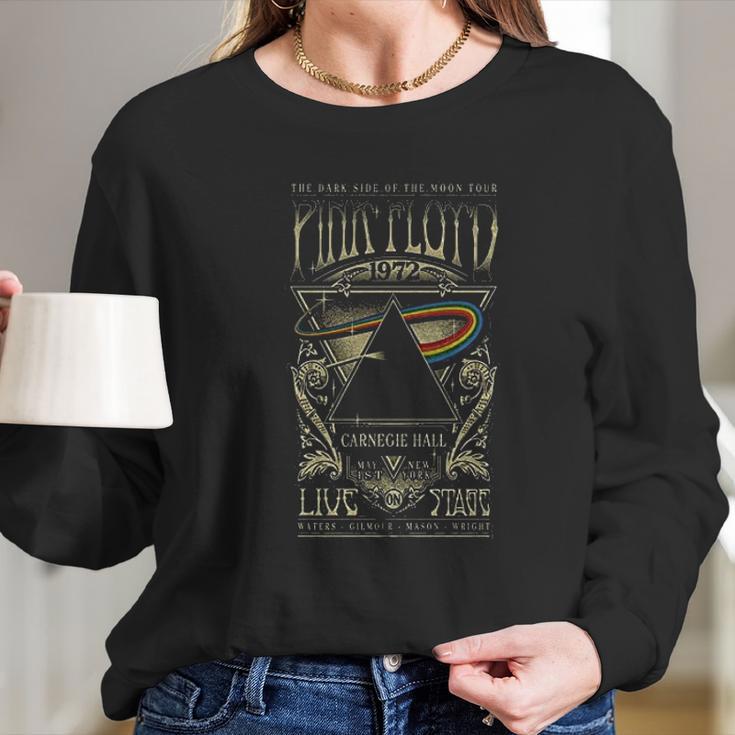 Pink Floyd Live At Carnegie Hall 1972 Poster Official Long Sleeve T-Shirt Gifts for Her