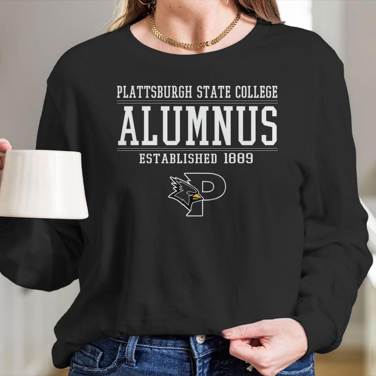 Plattsburgh Alumnus Long Sleeve T-Shirt Gifts for Her