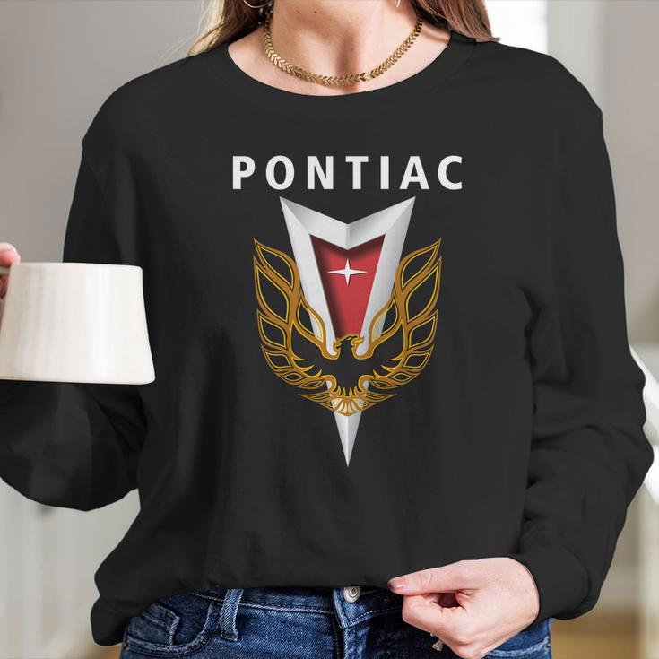 Pontiac Trans Am Firebird Logo Long Sleeve T-Shirt Gifts for Her