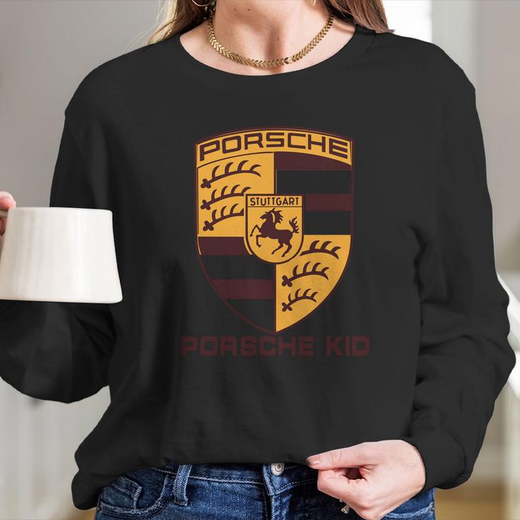 Porsche Kid Long Sleeve T-Shirt Gifts for Her