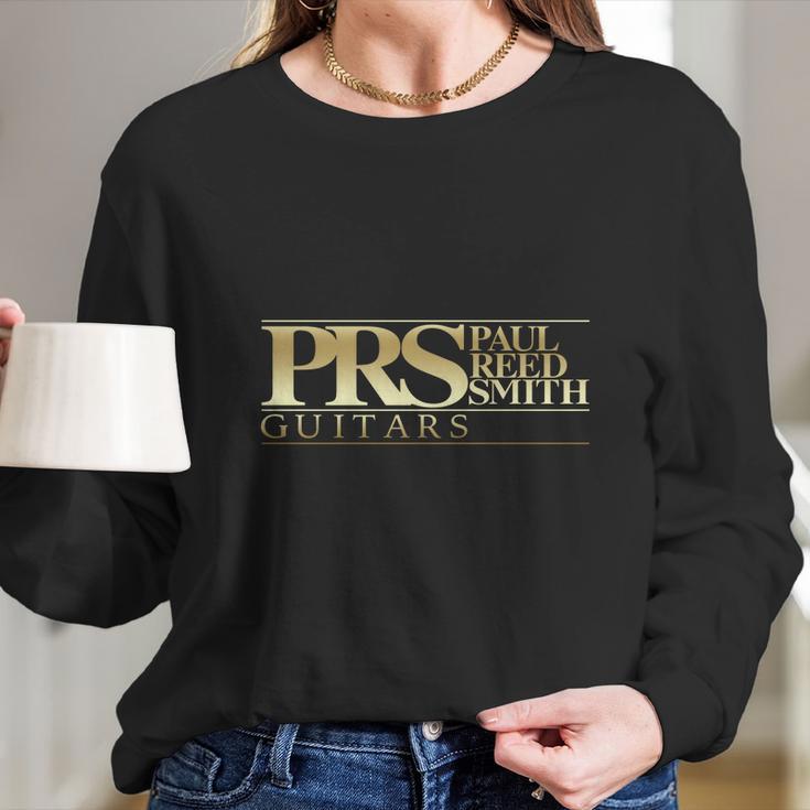 Prs- Paul Reed Smith Guitars Gold Long Sleeve T-Shirt Gifts for Her