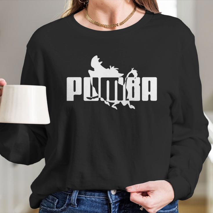 Pumba T-Shirt Long Sleeve T-Shirt Gifts for Her