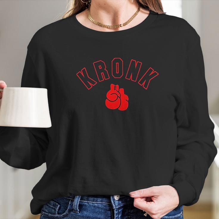 Punktify Kronk Gym En Long Sleeve T-Shirt Gifts for Her