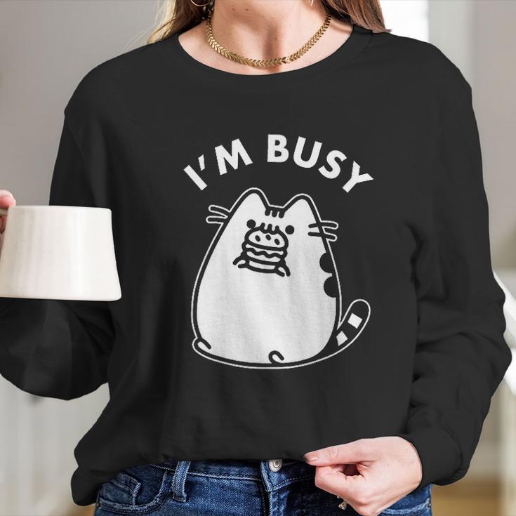 Pusheen The Cat The Cat Vintage Long Sleeve T-Shirt Gifts for Her