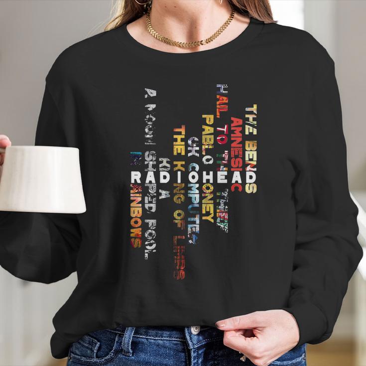 Radiohead Shirt Hoodie Tank Top Long Sleeve T-Shirt Gifts for Her