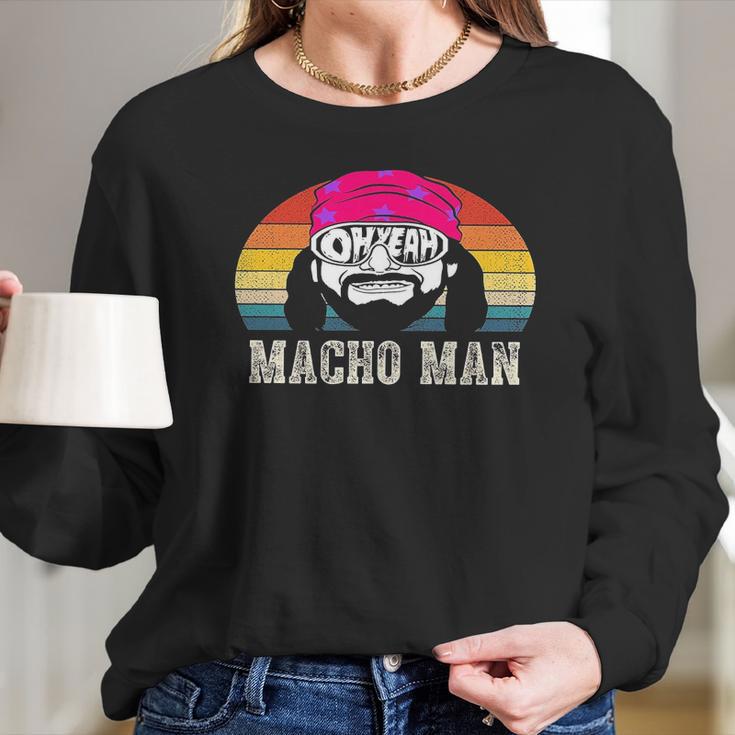 Randy Macho Man Savage Macho Man Long Sleeve T-Shirt Gifts for Her