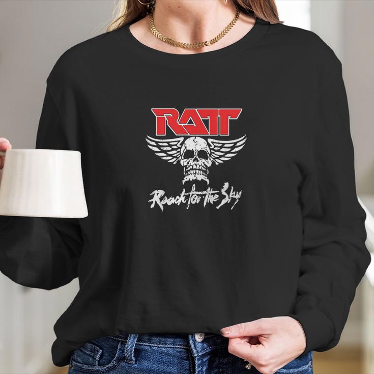 Ratt Rock For The Sky Long Sleeve T-Shirt Gifts for Her